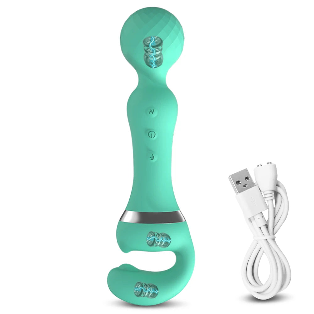 Powerful 2 in 1 AV Vibrator