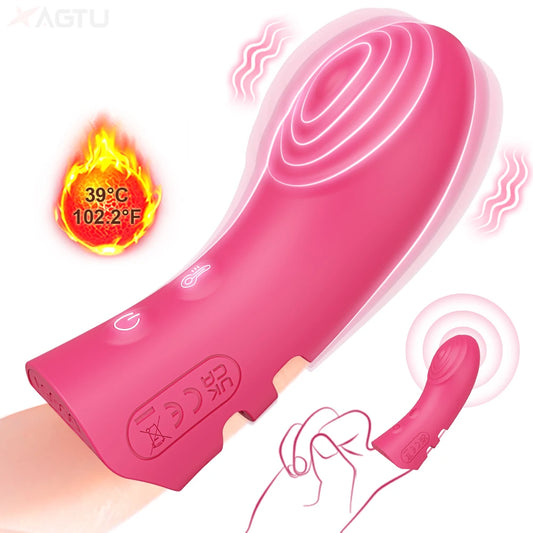 Heating Finger Vibrator