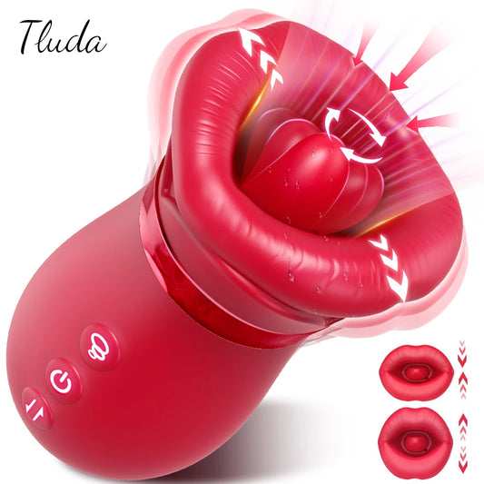 Tapping sucking vibrator