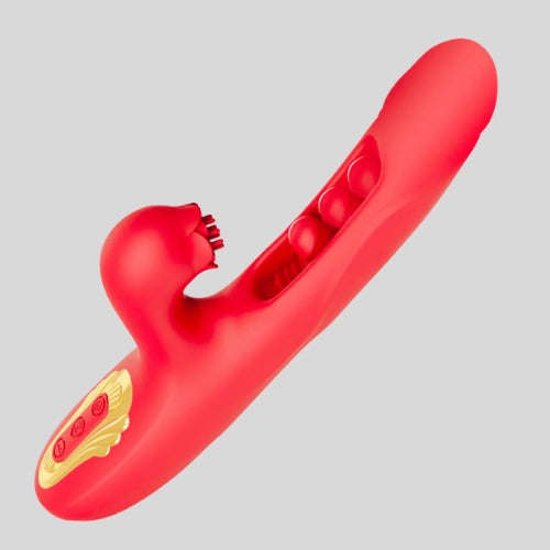 Telescopic Vagina Rabbit Vibrator